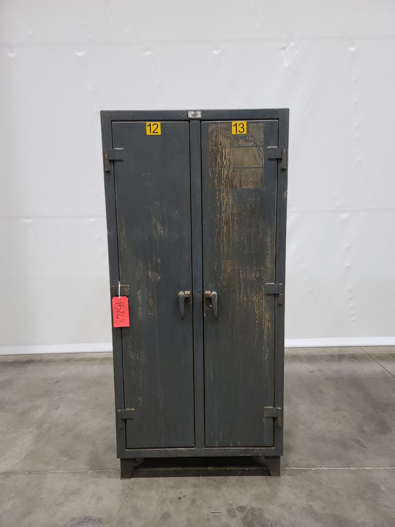 Stronghold 36" x 24" x 78" Heavy Duty Tool Cabinet, 12 Gauge Construction