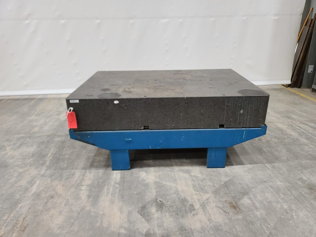 Herman 4' x 8' x 12" Black Granite Surface Plate