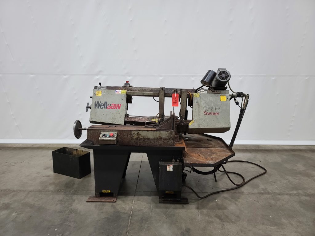 Wellsaw 13” x 16” Horizontal Swivel Saw, Model 1316S