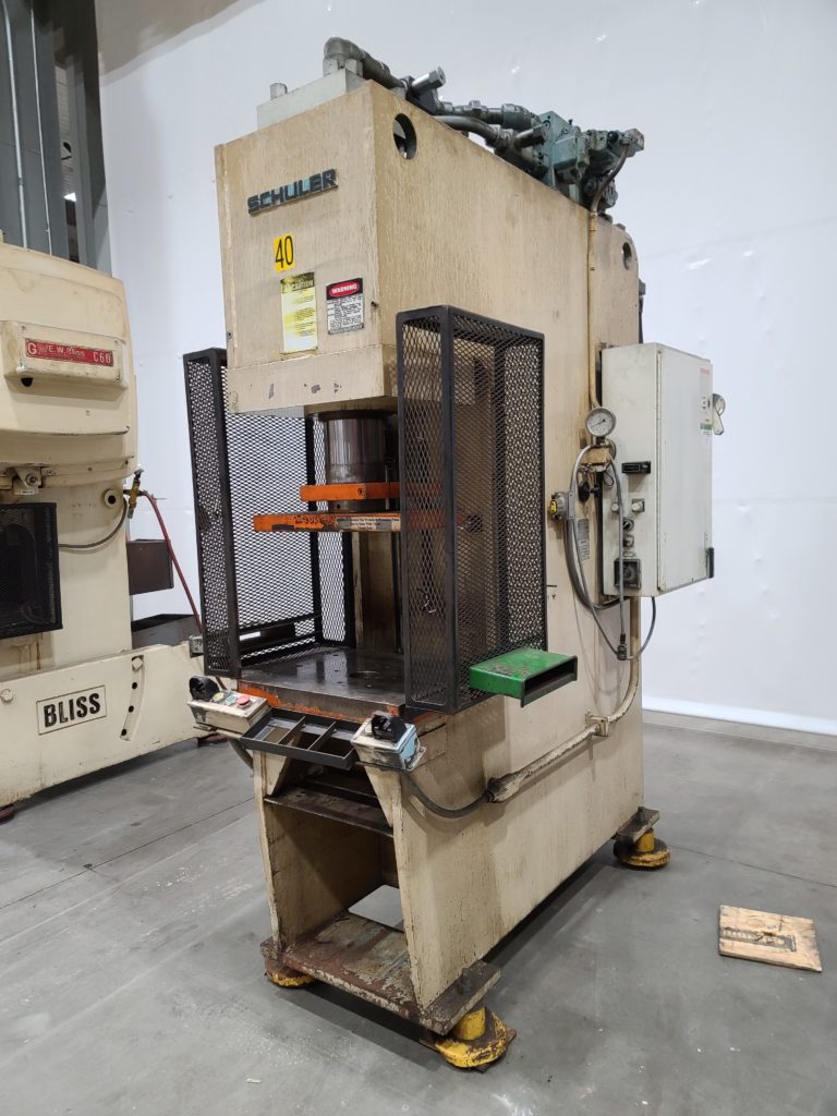 Schuler 30 Ton Hydraulic C-Frame Press, Model OGF-30