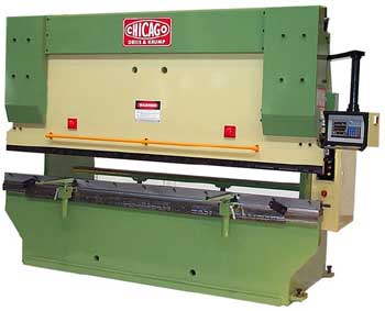 Chicago 120 Ton Hydraulic Press Brake, Model HPB - NEW