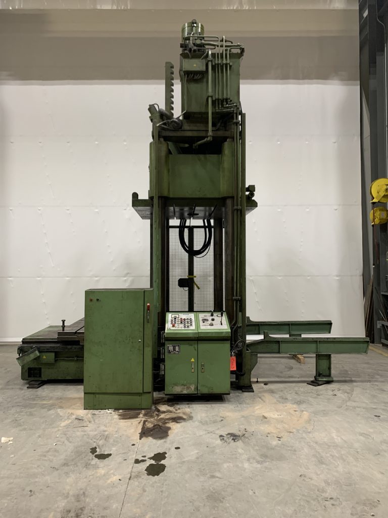 Reis 110 Ton 4-Post Hydraulic Spotting Press, Model TUS160 0K-100, 03.141.00