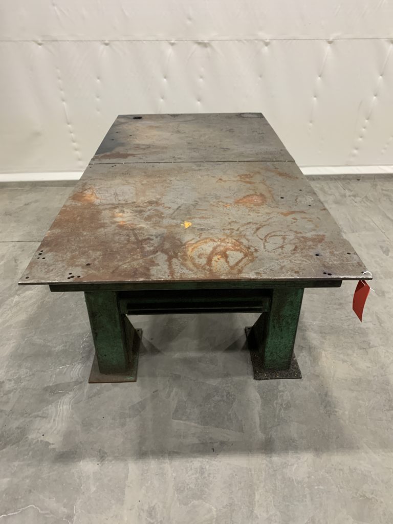 96 1/2" x 48 1/4" Welding Table, 36 1/2" High