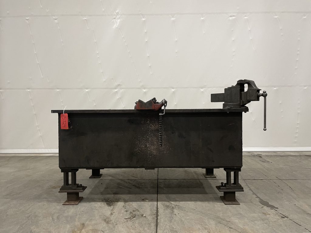 78" x 48" Welding Table, 38 1/2" High