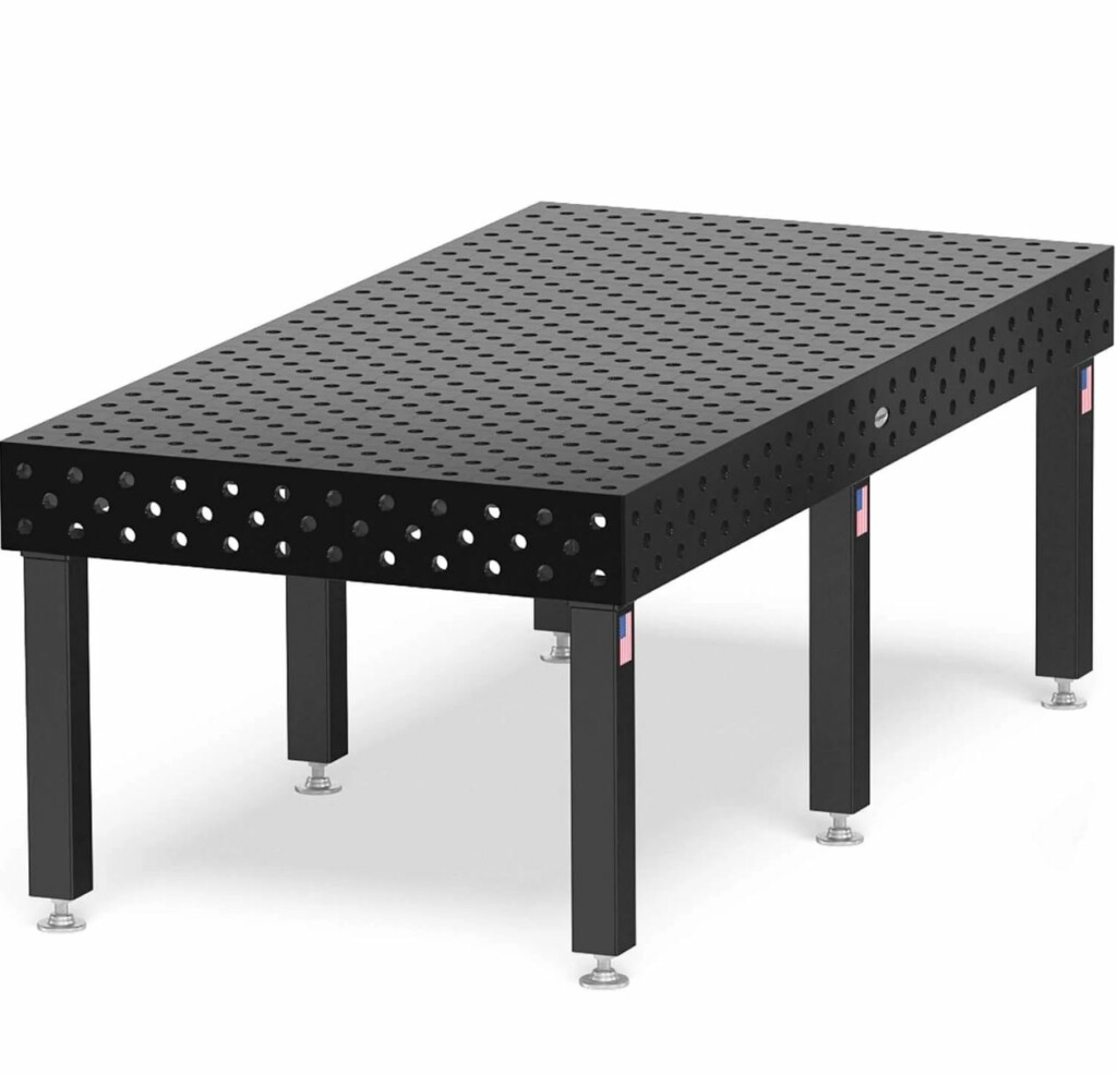 Siegmund 48" x 96" (4'x8') Welding Table with Plasma Nitration, Imperial Series (Inch), Model US280030.XD7 - NEW
