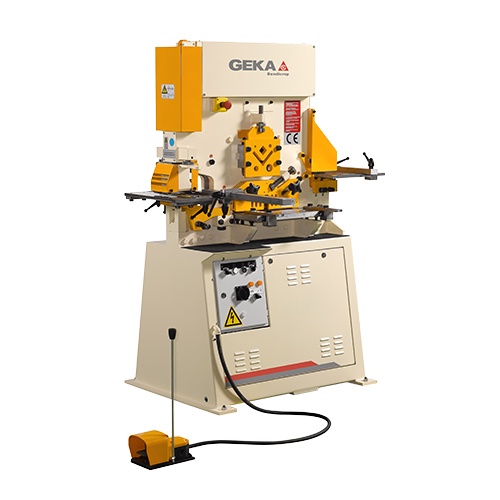 Geka Bendicrop 50 Single Cylinder Ironworker - NEW