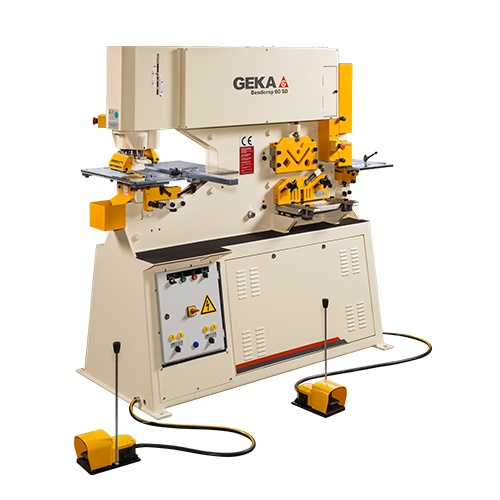 Geka Bendicrop 60 Ton Dual Cylinder Ironworker - NEW