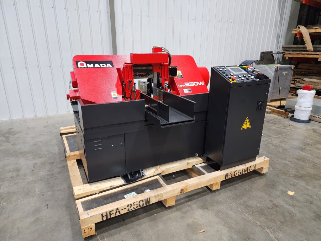 Amada Marvel 10.6" x 10" Horizontal Scissor Style Saw, Model HFA250W - NEW