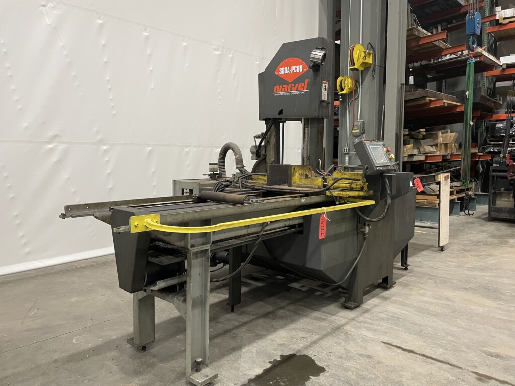 Marvel 15” x 20” Vertical Tilt Frame Automatic Saw, Model E380A PC3