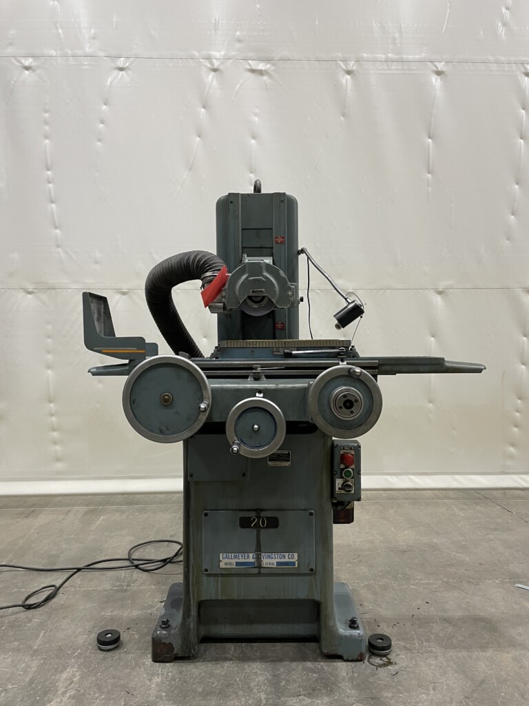 Gallmeyer & Livingston 6” x 18” Hand Feed Surface Grinder, Model #20