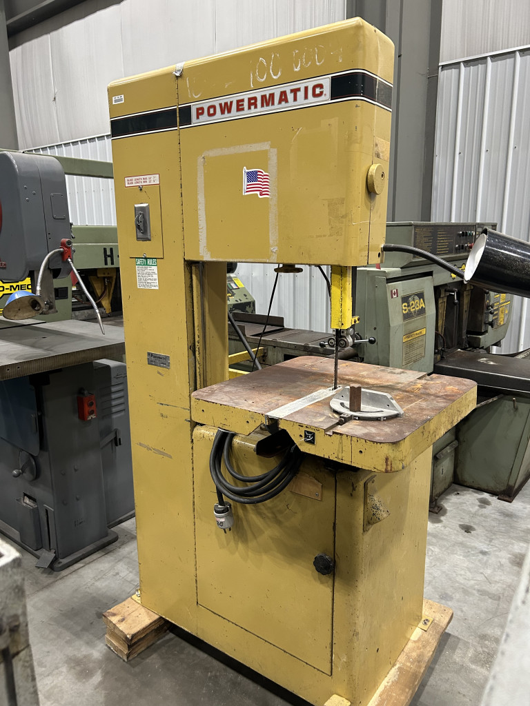 Powermatic 20" Vertical Saw, Model 81