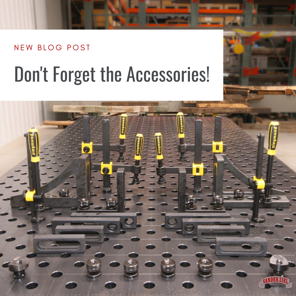 Don't Forget the Accessories for your Machine Tool Purchase