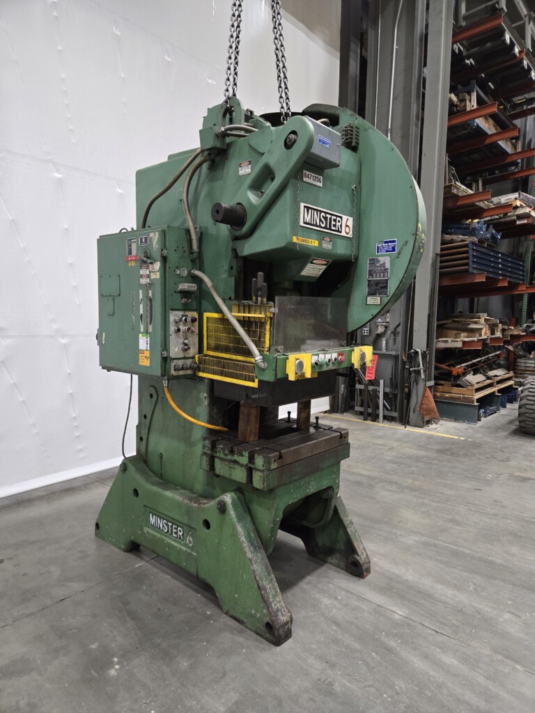 Minster 60 Ton C-Frame OBI Press, 32" x 21" Bed