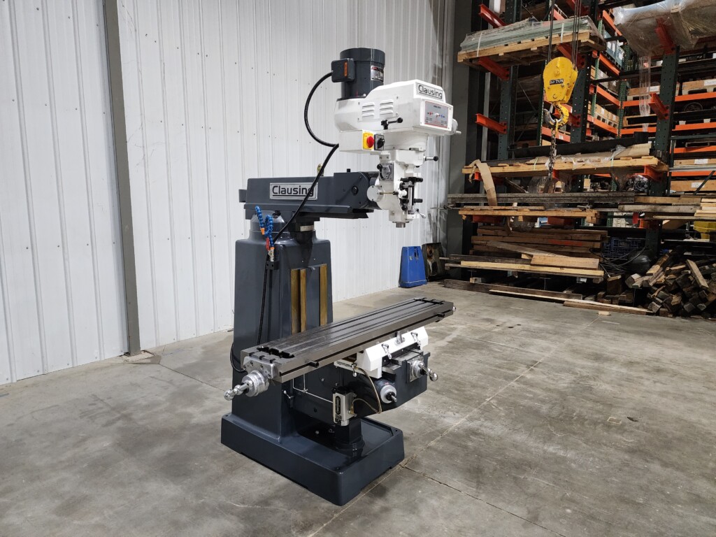 Clausing 3VS08 Vertical Knee Mill - NEW