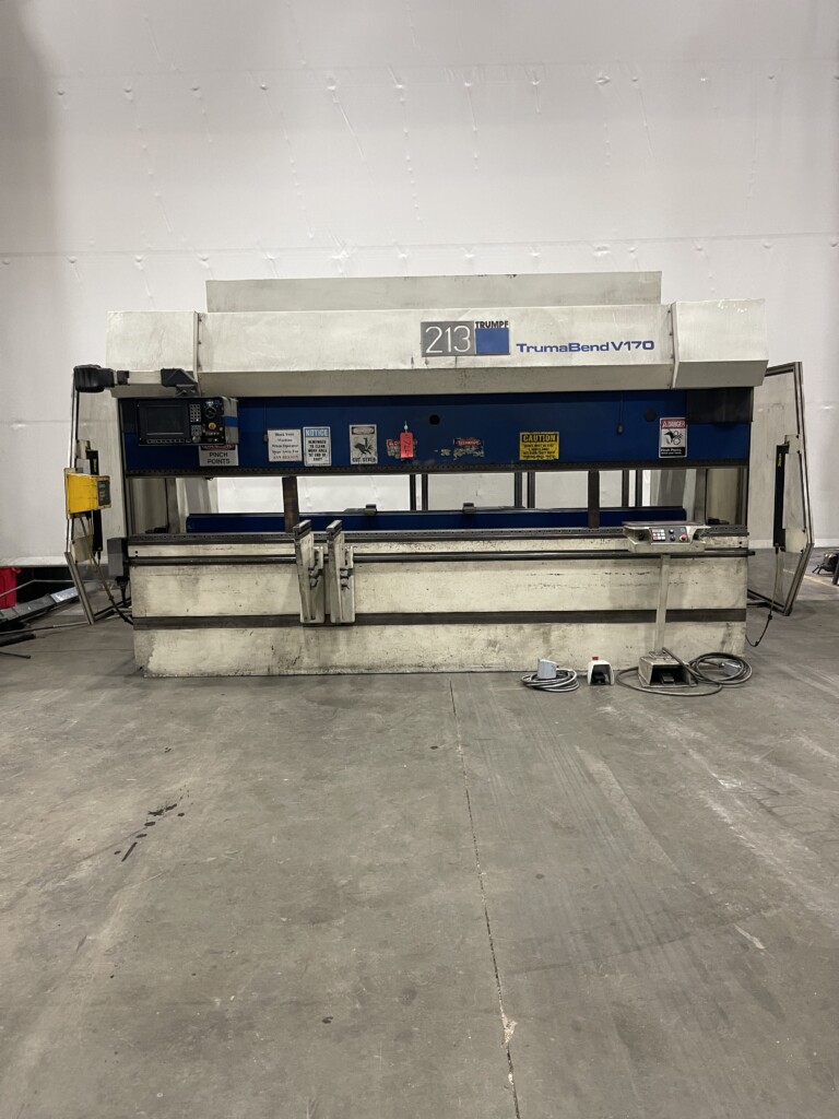 Trumpf Press Brake, Model V170
