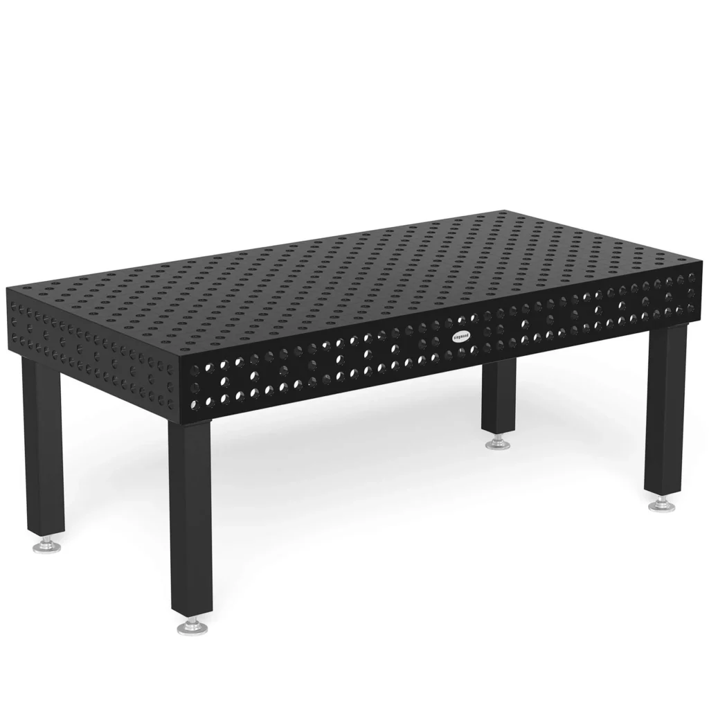 Siegmund 2,000x1,000mm 8.7 Series System 28 Welding Table, Model 4-280020.XD7D - NEW