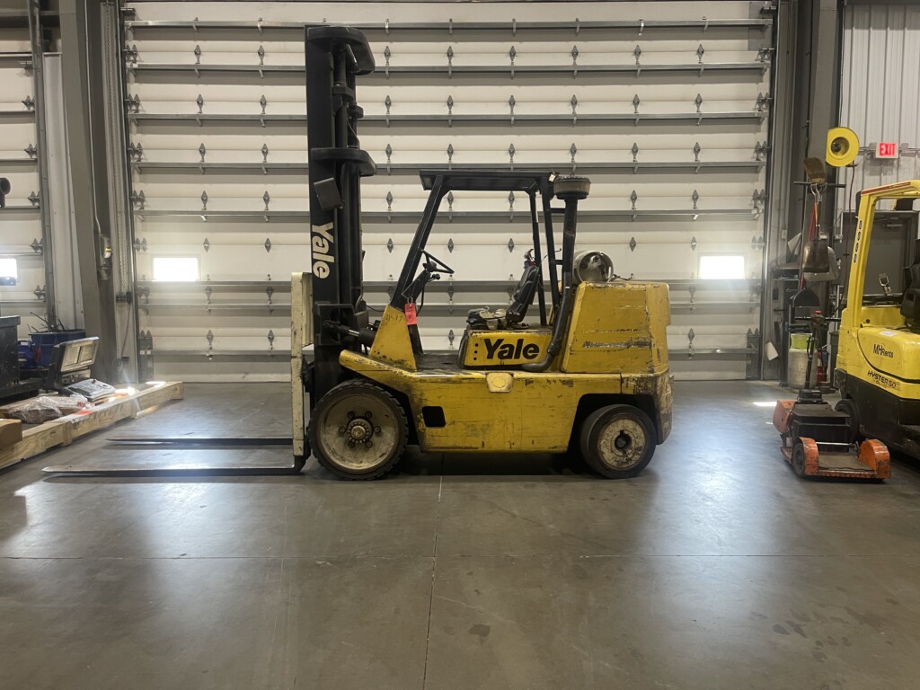 Yale Model GLC155CANGBV126 15,000 Lbs Capacity Forklift
