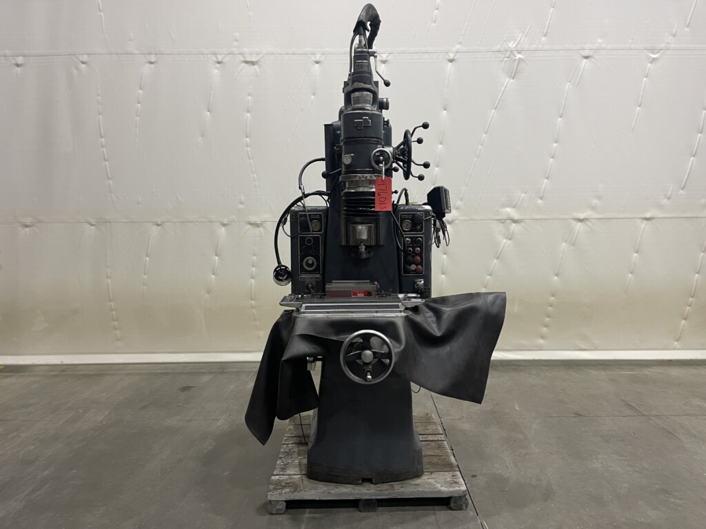 Moore No. 2 Jig Grinder, 19" x 10" T-Slotted Table, Auto Feed, Anilam Wizard 211 2-Axis DRO, 5" x 10" Magnetic Chuck