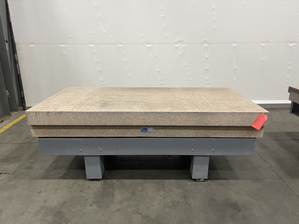 4' x 8' 11.5" Thick Pink Granite Surface Plate