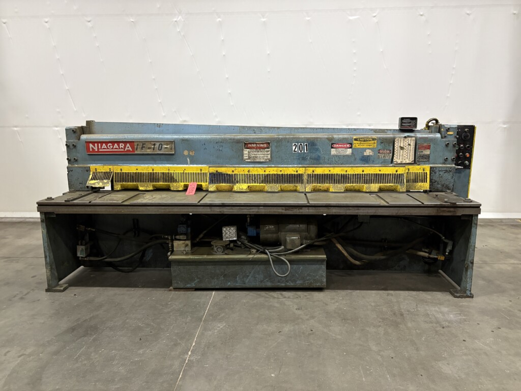 Niagara 10' x 1/4" Shear, Model IF-10-1/4