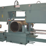 W.F. Wells 25" x 40" CNC Fully Automatic Horizontal Saw, Model B-25-3A3-CNC - NEW