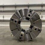 Samchully 25" Four Jaw Chuck, 8 1/2" Bore - NEW